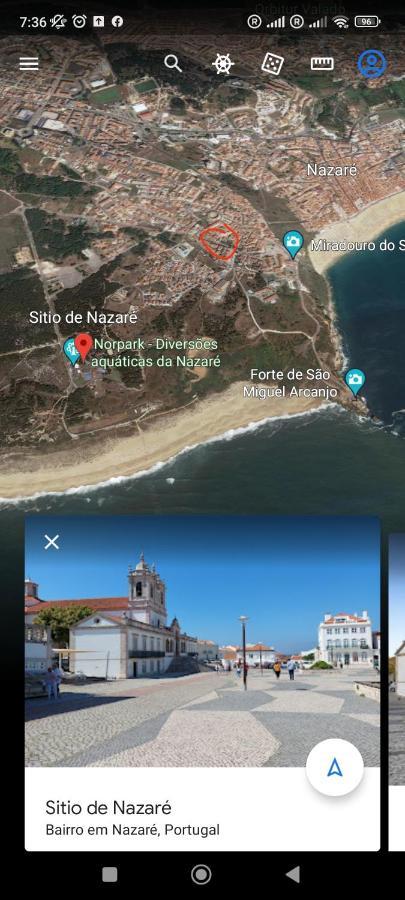 Апартаменты Big Wave House Назаре Экстерьер фото